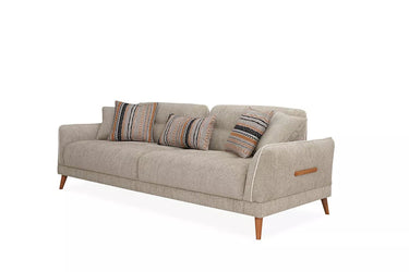 Antero 2 Seater Sofa - 2 Seater Sofa - Polyester - Wooden Legs - Ider Furniture London