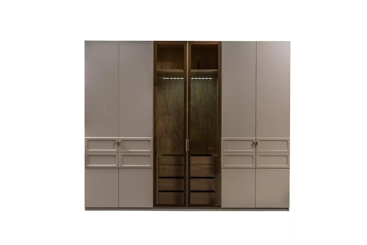 Dante 6 Doors Wardrobe - Ider Furniture