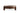 Dante Walnut Coffee Table TB - 522 - Ider Furniture