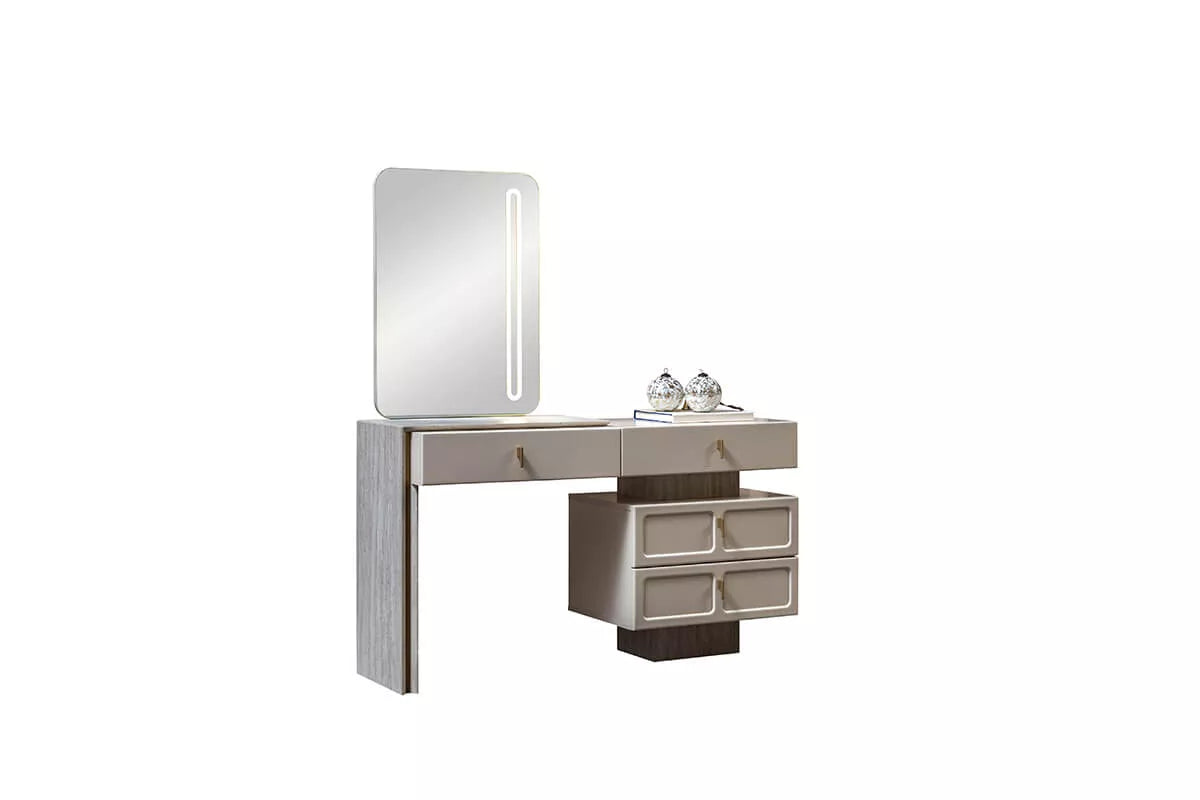 Dante Dressing Table & Mirror - Ider Furniture