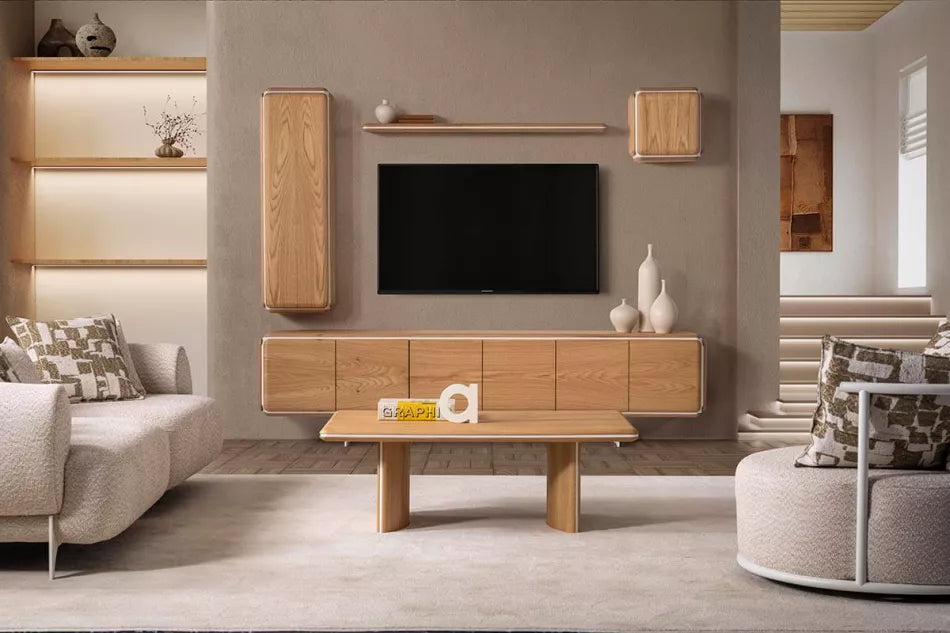 Havana TV Unit Set Modern Wall Unit TV Stand – Ider Furniture