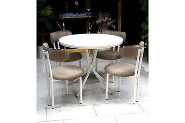 Meric Kitchen Table & 4 Chairs - Ider Furniture