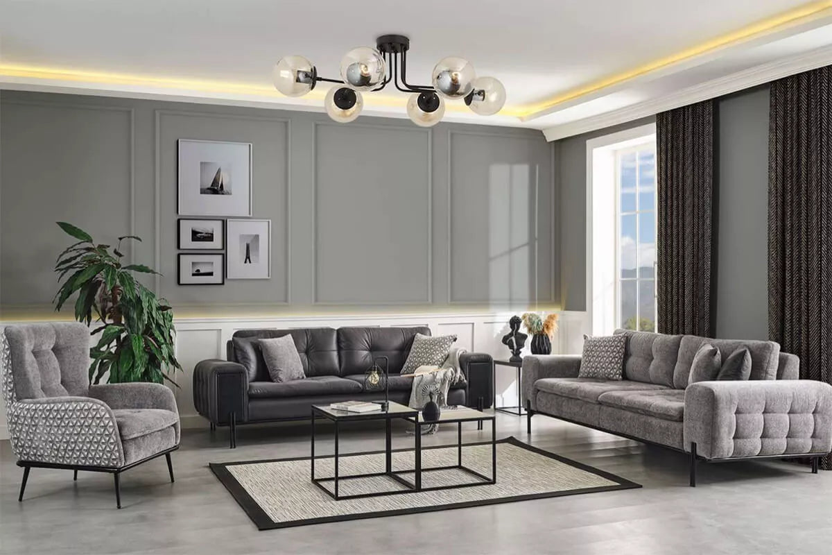 Puffy Sofa Set - Ider Furniture