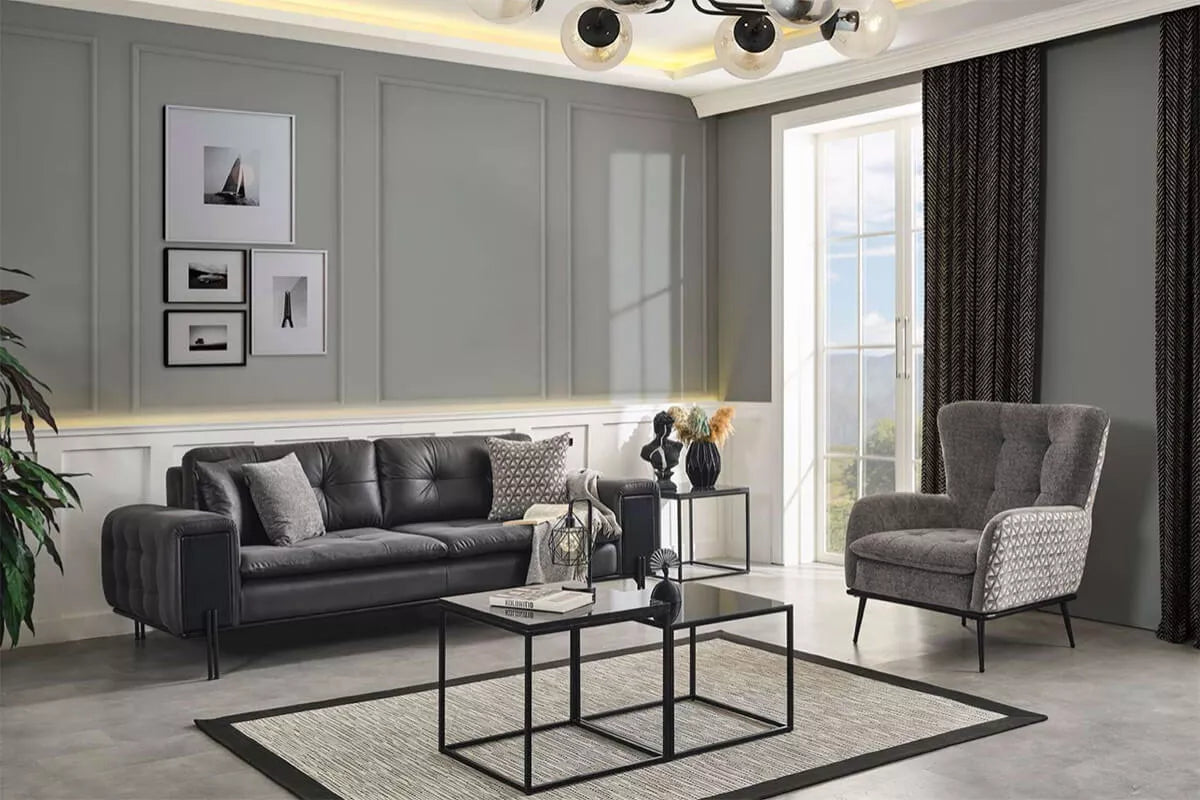 Puffy Sofa Set - Ider Furniture