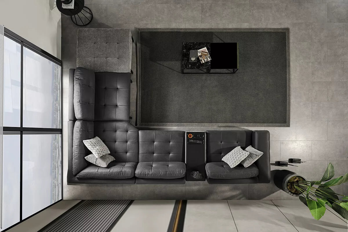 Puffy Corner Sofa - Ider Furniture