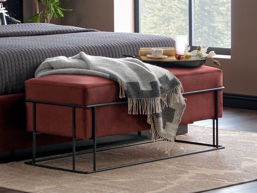 Perge Rectangle Pouffe - Ider Furniture