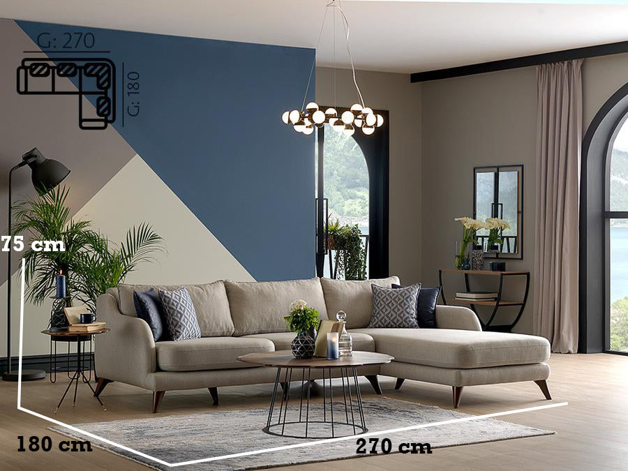 Santos Corner Sofa - Ider Furniture