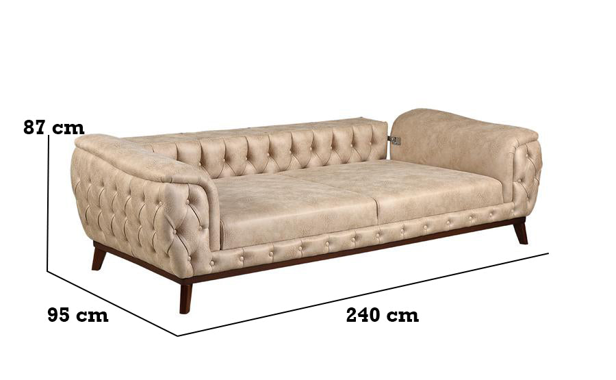 Tlos 3 Seater Sofa Bed - Ider Furniture