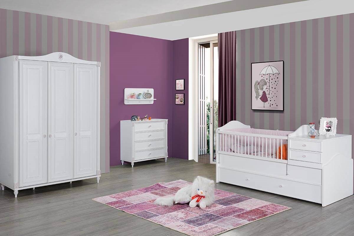 Gold Baby Room Set - Ider Furniture