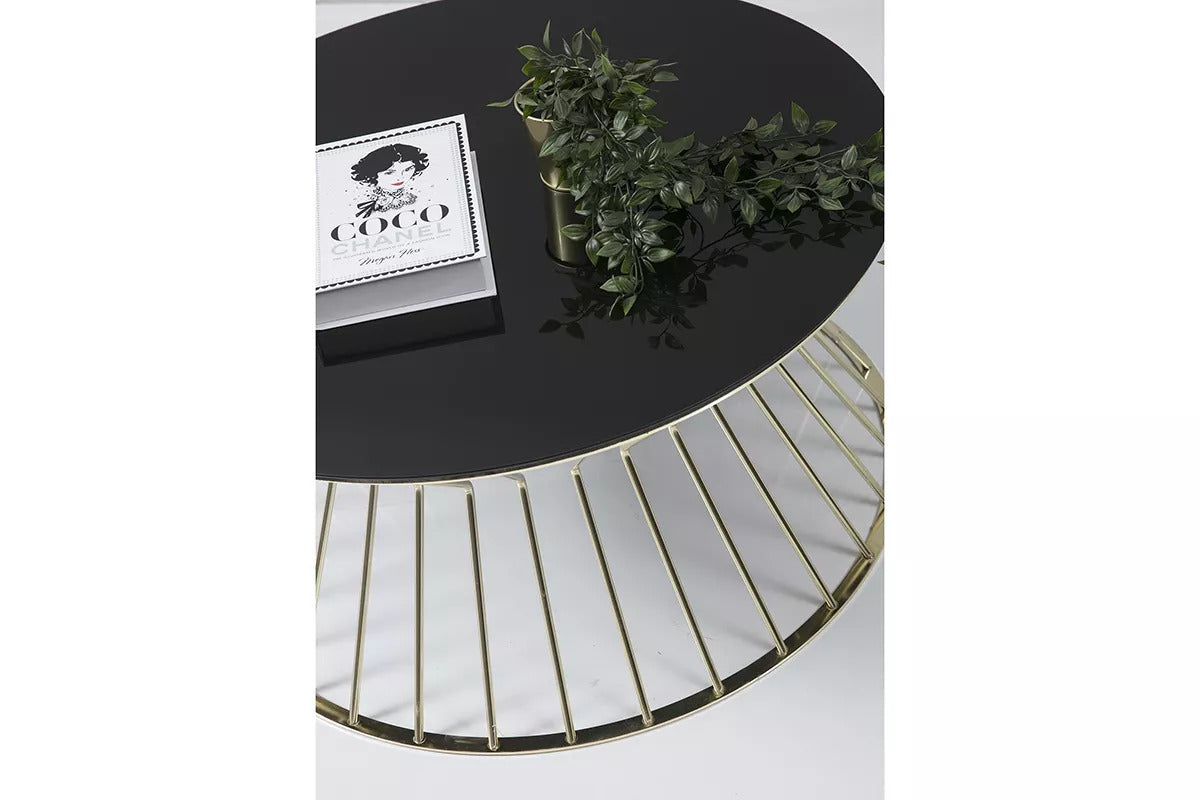 Gold Coffee Table - Ider Furniture