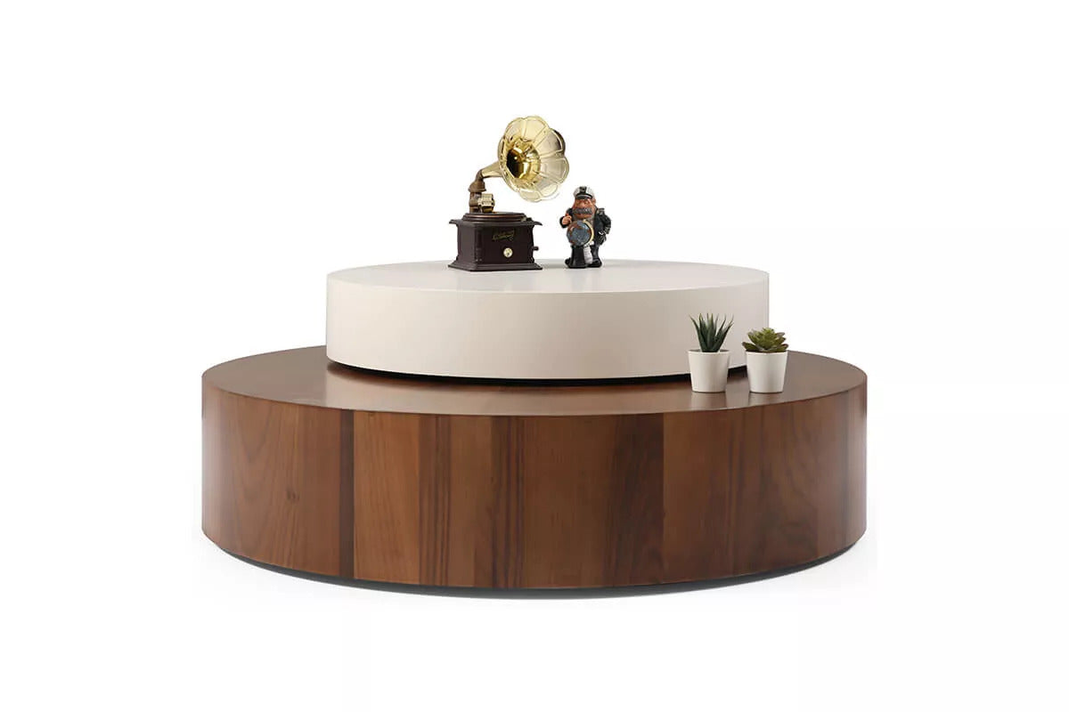Oreo Coffee Table-Walnut - Ider Furniture