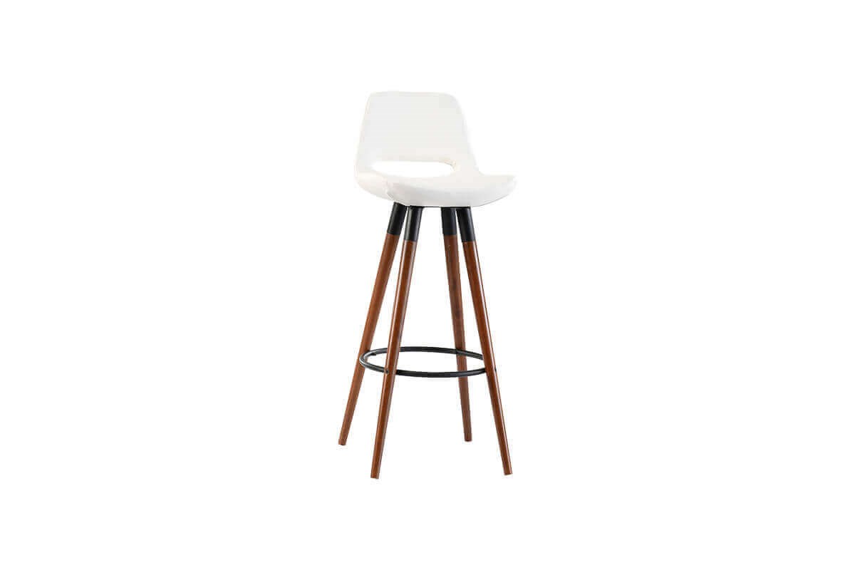 Pera Bar Chair White - Ider Furniture
