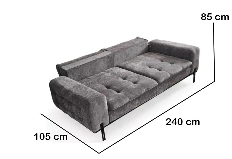 Puffy 3 Seater Sofa - Ider Furniture