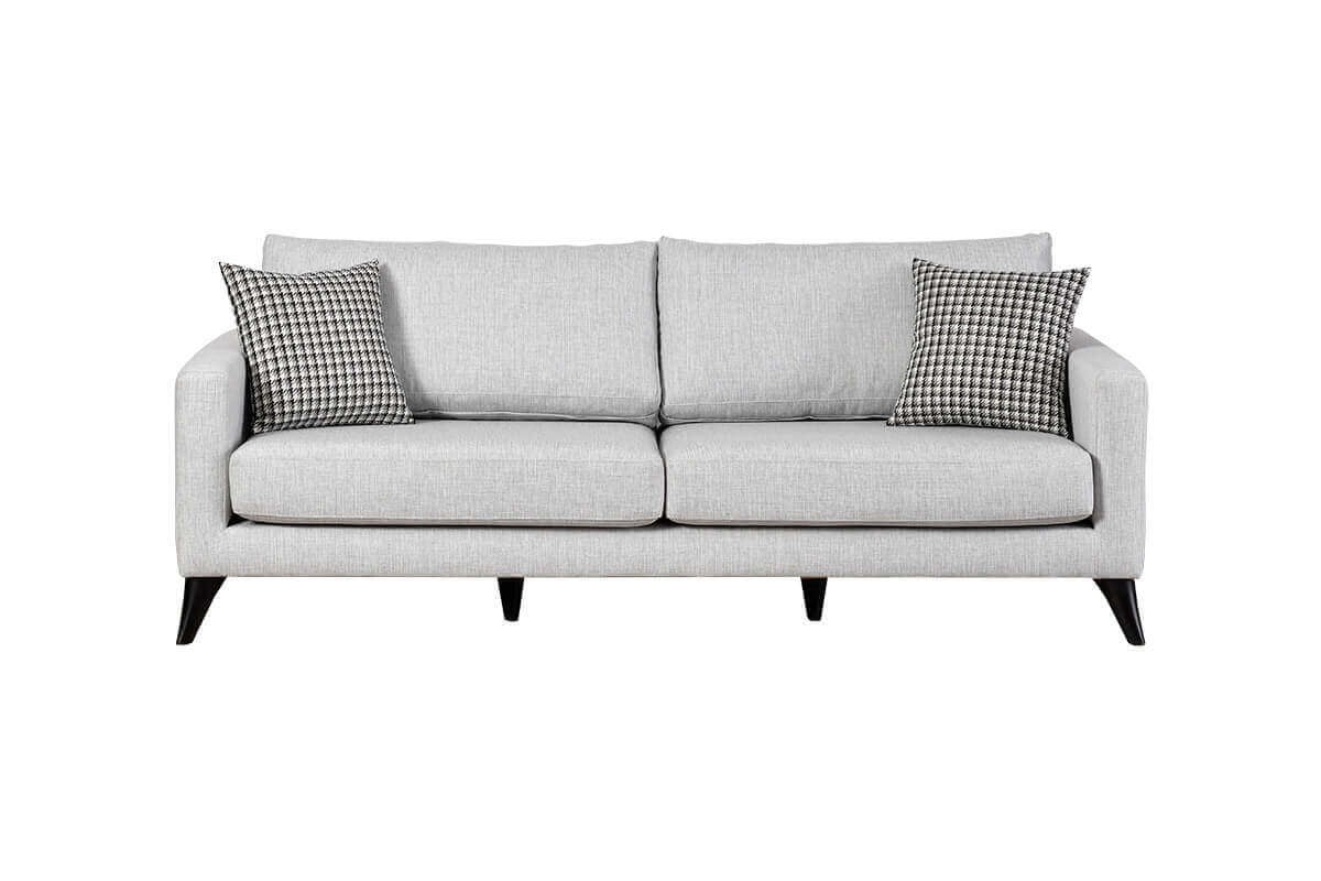 Silver 3 Seater Sofabed - Ider Furniture