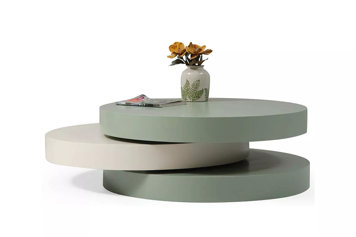 Triple Coffee Table-Round - Ider Furniture