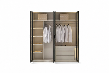 Moka 4 Doors Wardrobe - Ider Furniture