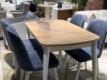 Nisa Kitchen Table & Chairs - Ider Furniture