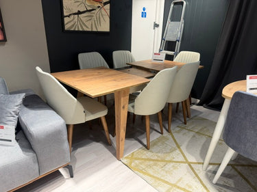 Misis Dining Table & 6 Letoon Chairs