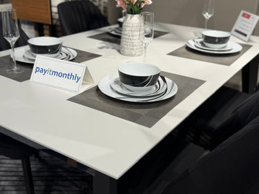 Safir Dining Table & 4 Chairs