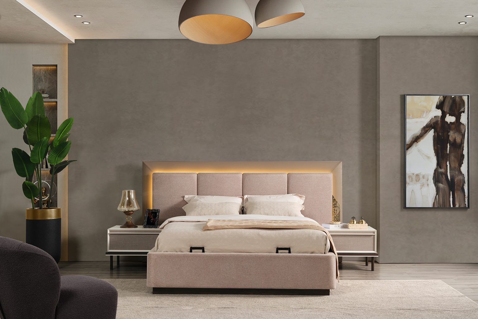 Line Storage Bed - Ider Furniture