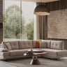 Akasya Mini Corner Sofa - Bouclé & Cotton Blend - Ider Furniture London