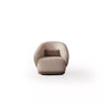 Alex Armchair - Armchair - Bouclé & Cotton Blend - Wooden Legs - Ider Furniture London