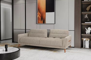 Antero 3 Seater Sofa - 3 Seater Sofa - Polyester - Wooden Legs - Ider Furniture London - View 2