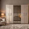 Arya 6 Doors Wardrobe - Wardrobe - Ider Furniture London