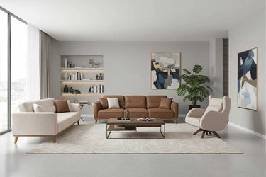 Atlantis Sofa Set - Sofa Set - Nubuck - Ider Furniture London - View 2
