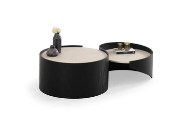 Atlantis Black Coffee Table - Ider Furniture