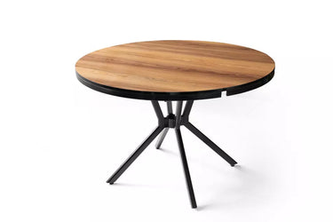 Bade Dining Table - Walnut - Ider Furniture London - View 2