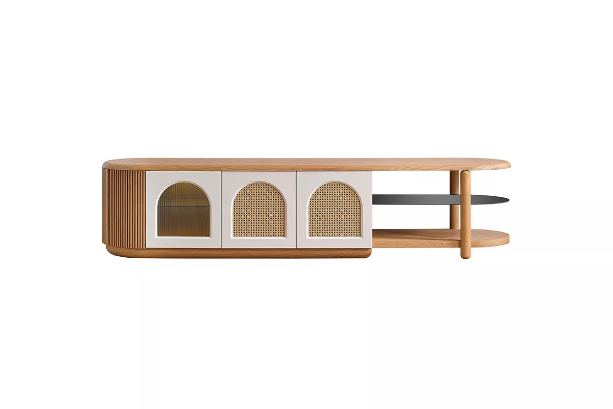 Begonvil Rattan TV Stand