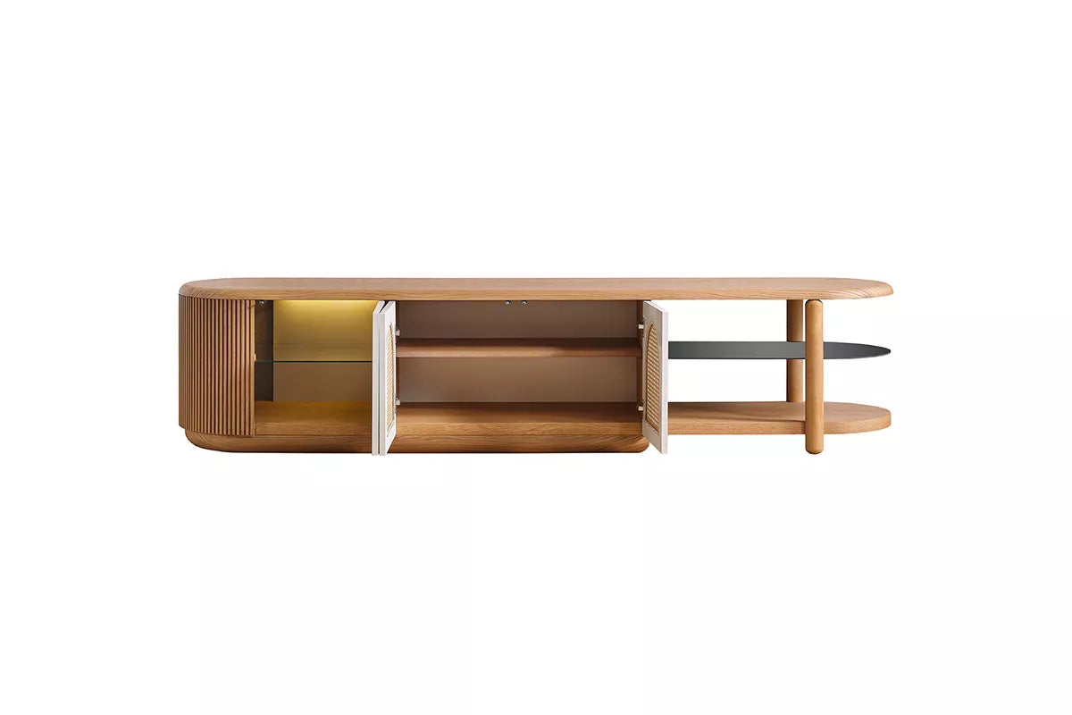 Begonvil Rattan TV Stand