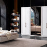 Chloe 6 Doors Wardrobe - Ider Furniture