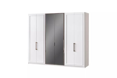 Chloe 6 Doors Wardrobe - Ider Furniture
