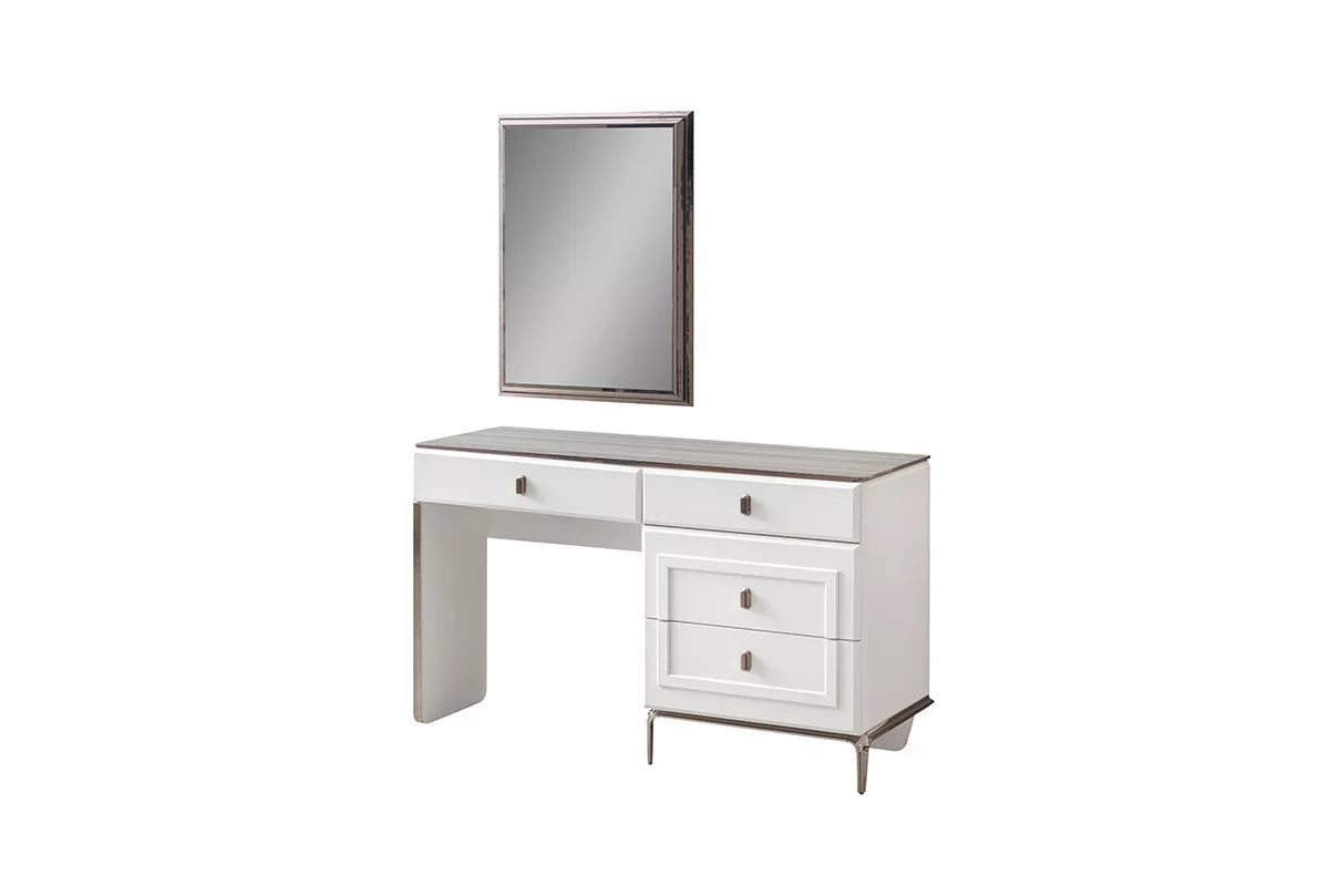 Chloe Dressing Table & Mirror