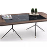 Diamond Coffee Table Walnut - Ider Furniture