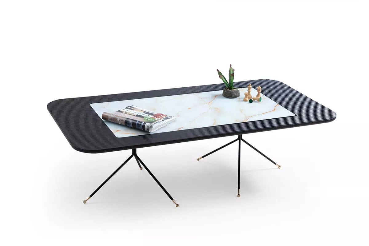 Diamond Coffee Table Black - Ider Furniture