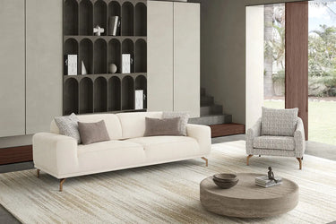 Flora Sofa Set - Sofa Set - Bouclé & Cotton Blend - Ider Furniture London - View 2