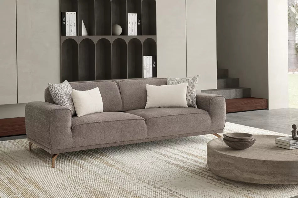 Flora 3 Seater Sofa Bed - Beige