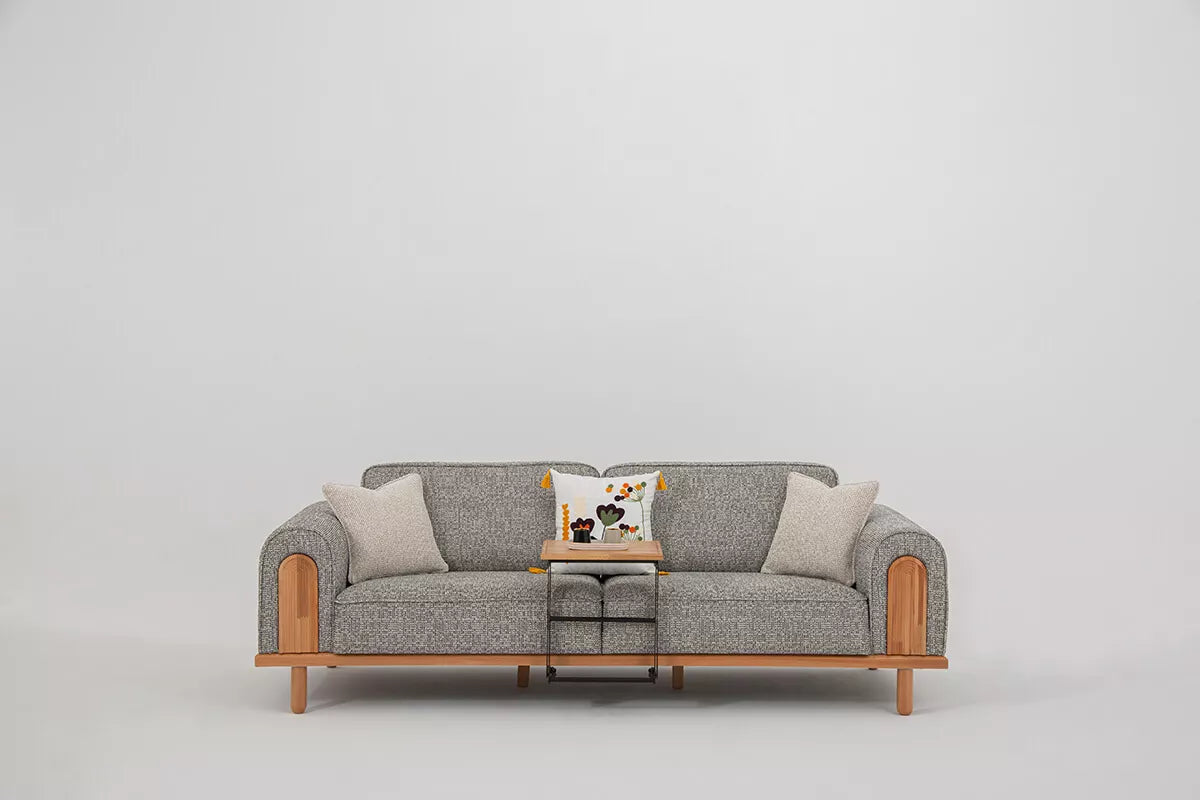 Fora 3 Seater Sofa Grey
