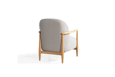 Galata Armchair - Armchair - Linen - Wooden Legs - Ider Furniture London - View 2
