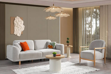 Galata Sofa Set - Sofa Set - Linen - Ider Furniture London - View 2