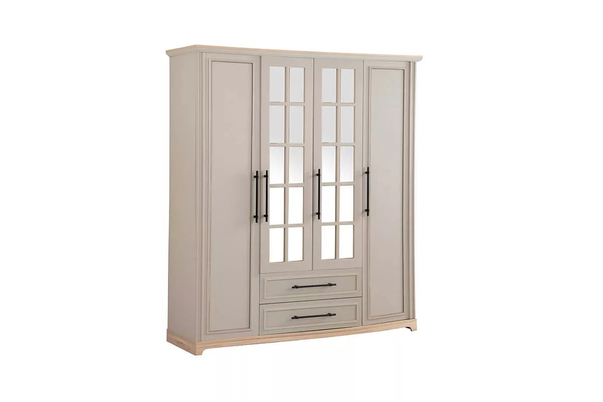 History 4 Doors Wardrobe - Ider Furniture