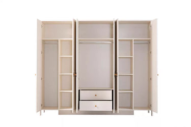 Inci 6 Doors Wardrobe - Ider Furniture