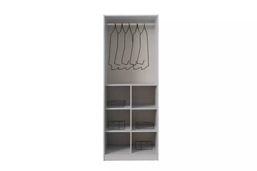Lasca  2 Doors Wardrobe - (with shelves) - Ider Furniture