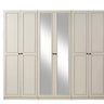 Lasca 6 Doors Wardrobe - Ider Furniture