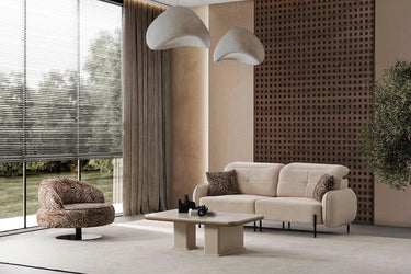 Leon Sofa Set - Sofa Set - Bouclé & Cotton Blend - Ider Furniture London - View 2