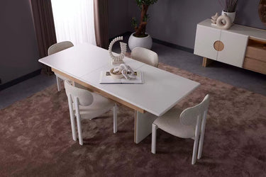 Lisa Extendable Dining Table - Ider Furniture London - View 2