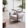 Lugo Armchair - Armchair - Bouclé & Cotton Blend - Ider Furniture London